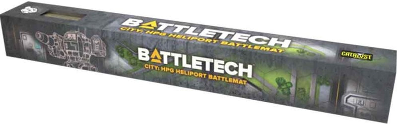 BattleTech: Battle Mat - City: HPG Heliport Gaming Mat Catalyst Game Labs