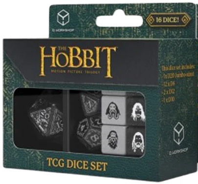 Q-Workshop: TCG 16-Die Dice Set "Umbral Hollow" The Hobbit Dice & Gaming Accessories Q Workshop