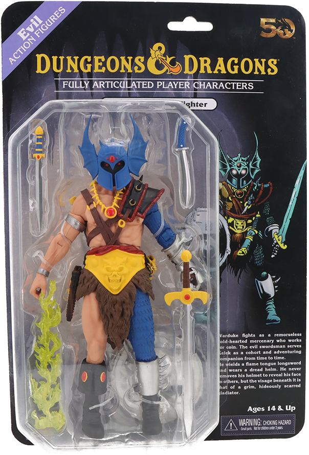D&D: NECA Warduke 50th Anniversary 7" Collector Figure Toys & Plushes NECA