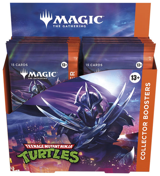 MTG Teenage Mutant Ninja Turtles - Collector Booster Box (Release Date: February 27) MTG Sealed Magic: The Gathering