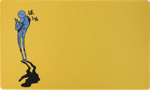 1985 Games: Stitched Playmat - "Uh Huh" Playmats 1985 Games