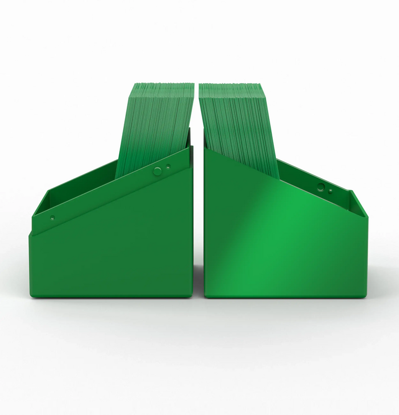 Ultimate Guard: Boulder 100+ - Solid Green Deck Boxes & Storage Ultimate Guard
