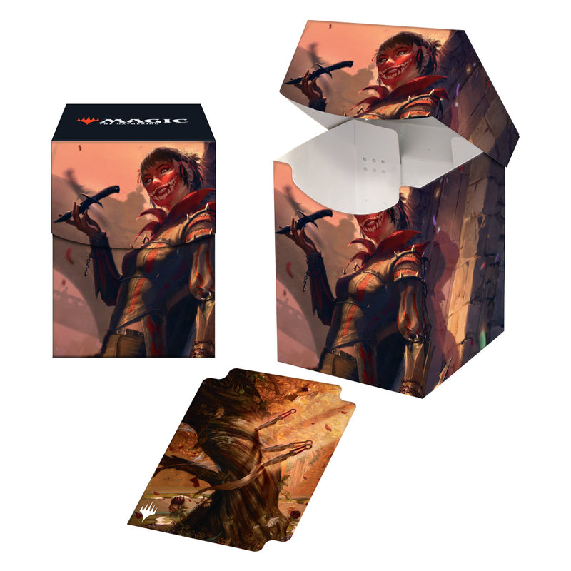 Ultra Pro MTG - Murders at Karlov Manor: Massacre Girl, Known Killer 100+ Deck Box Deck Boxes & Storage Ultra Pro