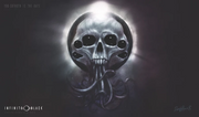 Infinite Black: Premium Stitched-Edge Playmat - "Yog-Sothoth is the Gate" Playmats Infinite Black