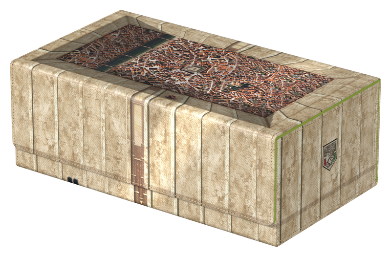 Ultimate Guard: Squaroes Collector Case 1000+ - "Shiganshina District" Attack on Titan Deck Boxes & Storage Ultimate Guard