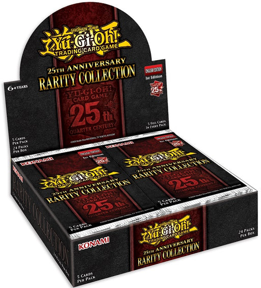Yu-Gi-Oh! 25th Anniversary Rarity Collection - Booster Box (1st Edition) Yugioh Sealed Yu-Gi-Oh!   