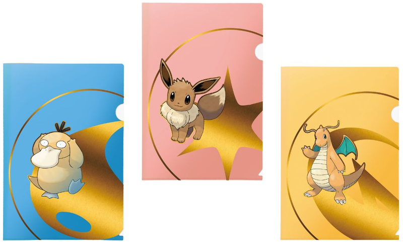 Ultra Pro: Pokémon Tournament Folios 3-Pack - Series 2 (Psyduck, Eevee, Dragonite) Binders & Pages Ultra Pro