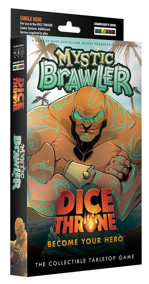 [Preorder Q3] Dice Throne: Hero Pack - Mystic Brawler Board Games Dice Throne
