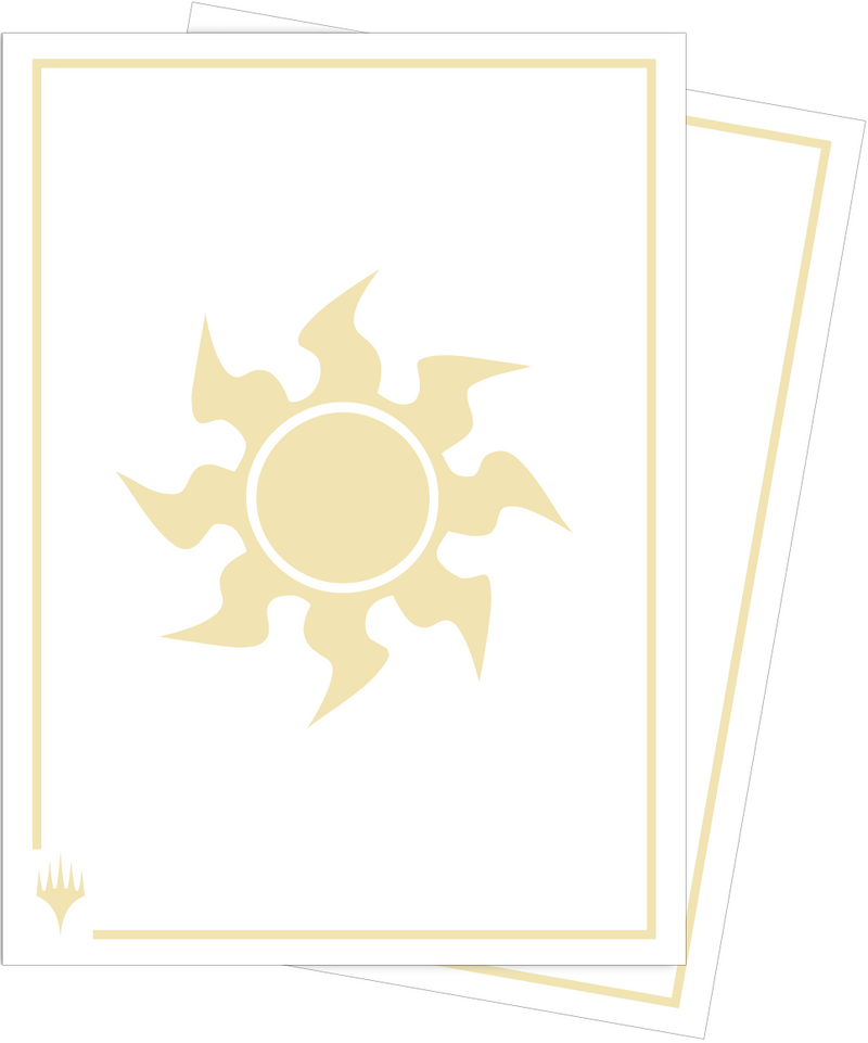 Ultra Pro: Apex Sleeves - "Plains" MTG Mana 8 105ct Card Sleeves Ultra Pro