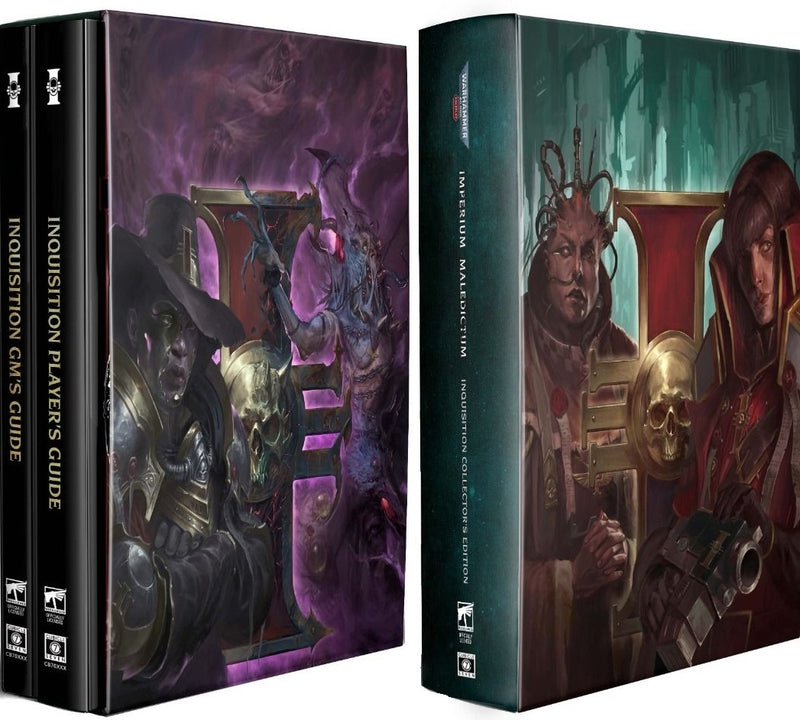 Warhammer 40,000: Roleplay - Imperium Maledictum Core Rulebook Collector's Edition Tabletop RPGs CUBICLE 7