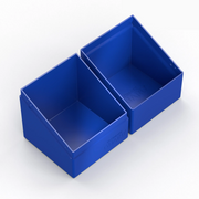 Ultimate Guard: Boulder 100+ - Solid Blue Deck Boxes & Storage Ultimate Guard