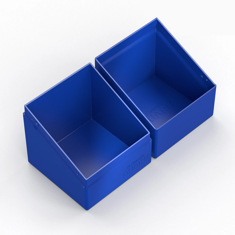 Ultimate Guard: Boulder 100+ - Solid Blue Deck Boxes & Storage Ultimate Guard