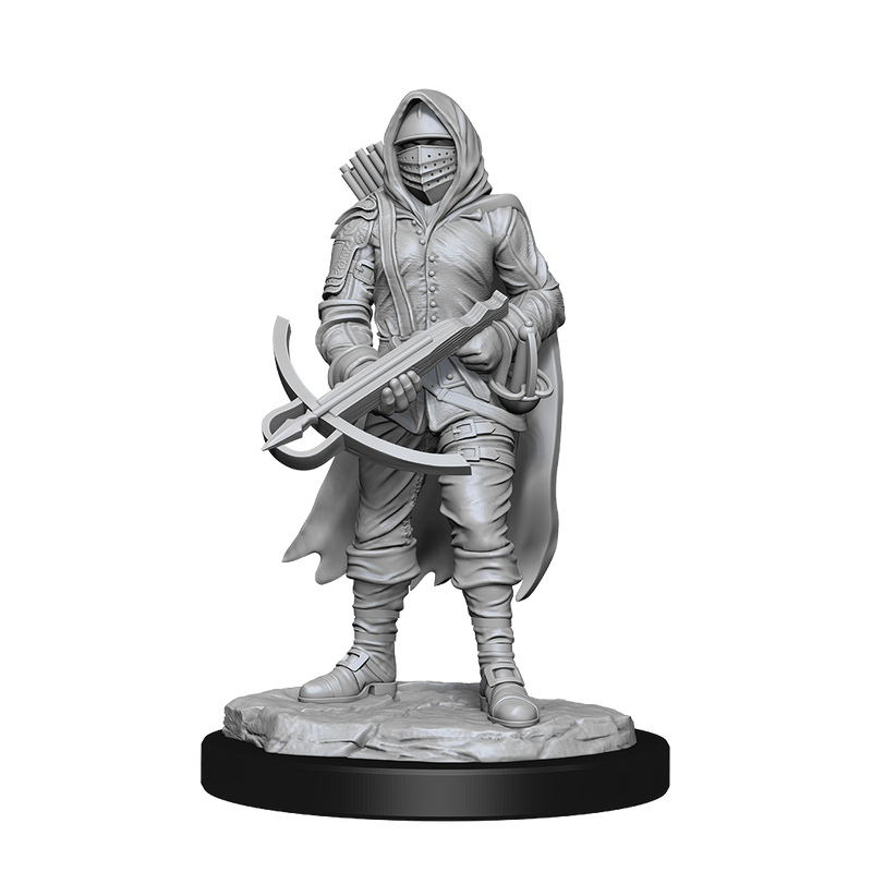 WizKids Deep Cuts Unpainted Miniatures: W15 Bounty Hunter & Outlaw Unpainted Miniatures WizKids