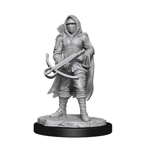 WizKids Deep Cuts Unpainted Miniatures: W15 Bounty Hunter & Outlaw Unpainted Miniatures WizKids
