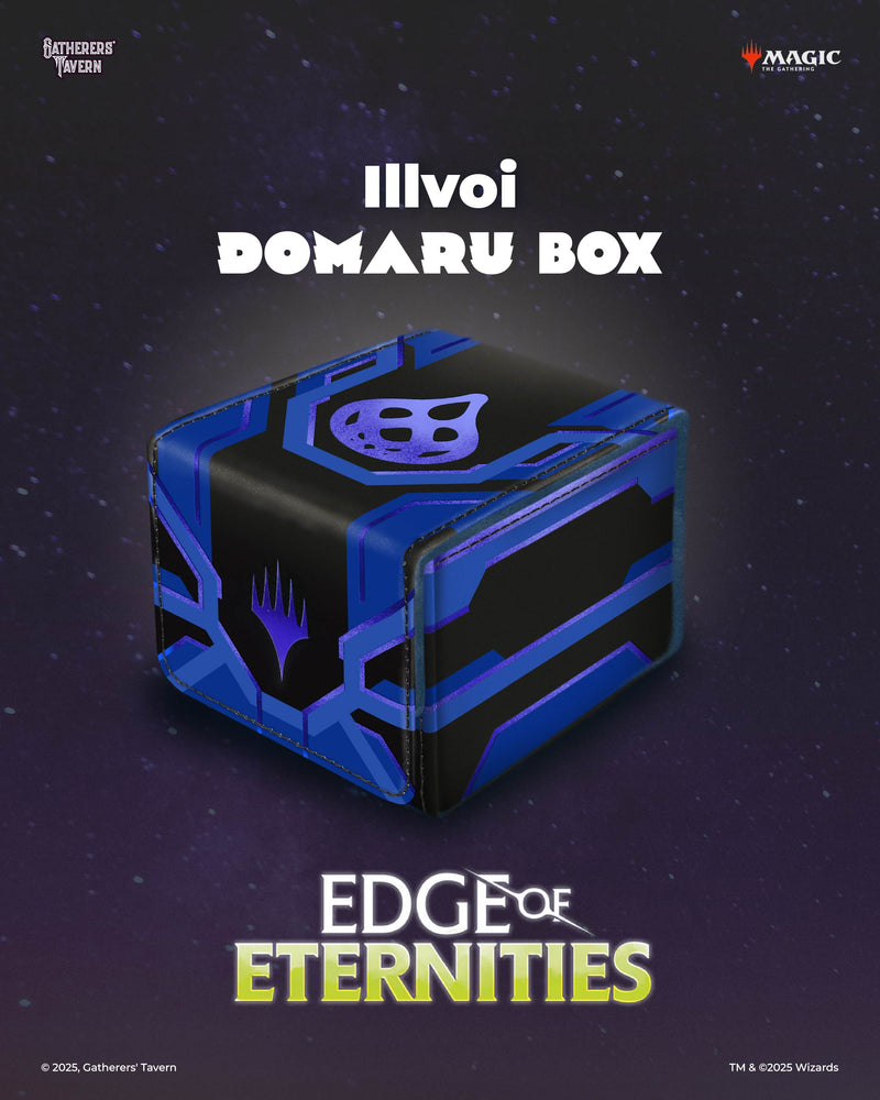Gatherer's Tavern: DOMARU Deck Box 133+ - "Illvoi" MTG Edge of Eternities Deck Boxes & Storage Gatherer's Tavern