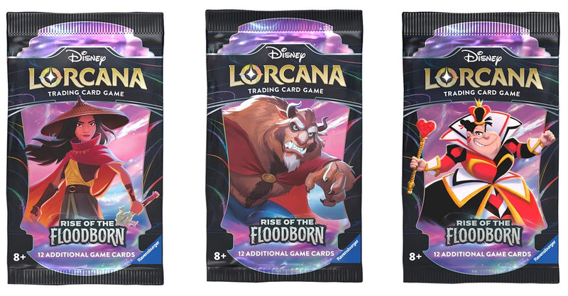 Disney Lorcana: Rise of the Floodborn - Booster Pack Lorcana Sealed Ravensburger   