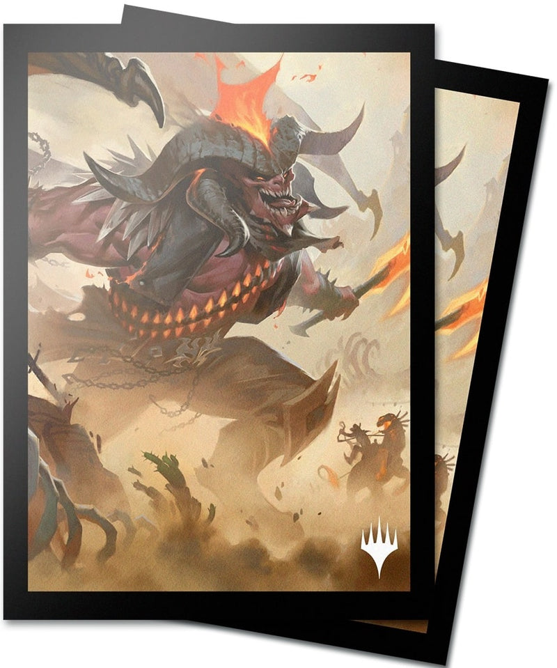 Ultra Pro: Art Sleeves - "Rakdos, the Muscle" MTG Outlaws of Thunder Junction 100Ct Card Sleeves Ultra Pro