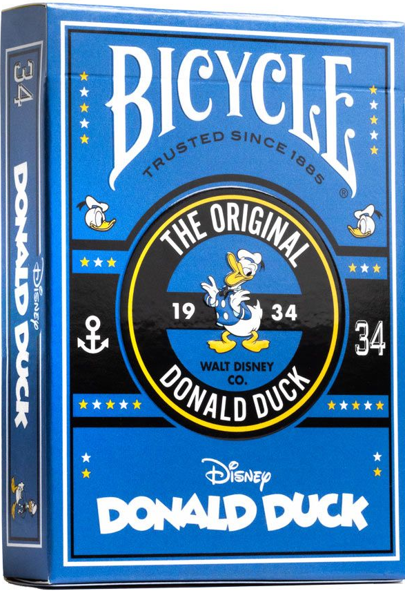 Bicycle Playing Cards: Disney - Classic Donald Duck Board Games Bicycle
