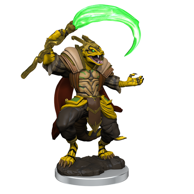 Pathfinder Unpainted Miniatures: WV17 Serpentfolk Unpainted Miniatures WizKids