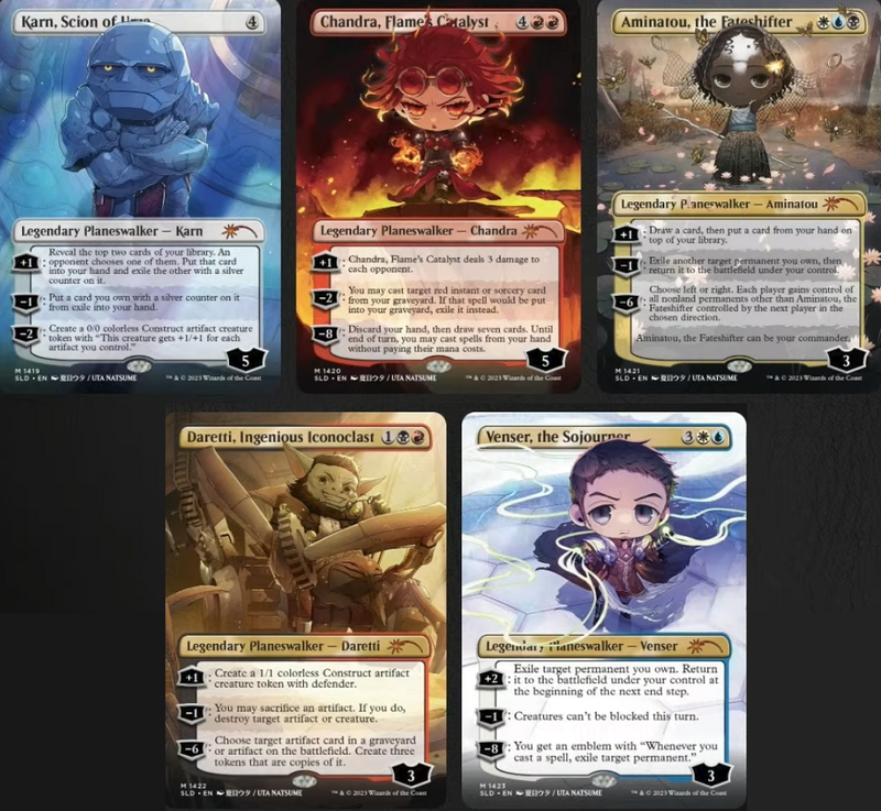 MTG Secret Lair:  Li'l'est Walkers (Foil Edition) MTG Sealed Magic: The Gathering   