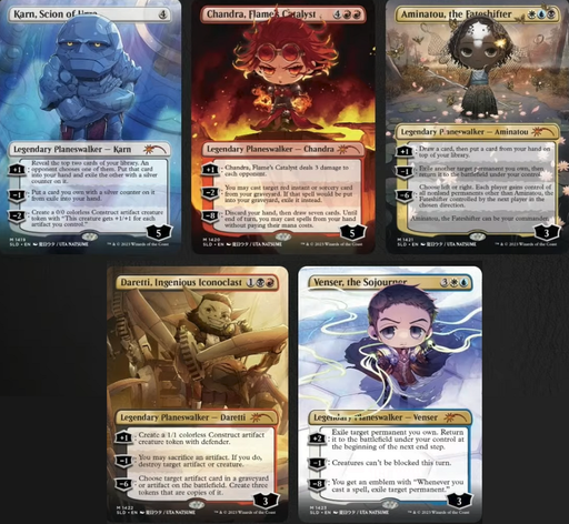 MTG Secret Lair:  Li'l'est Walkers (Foil Edition) MTG Sealed Magic: The Gathering   