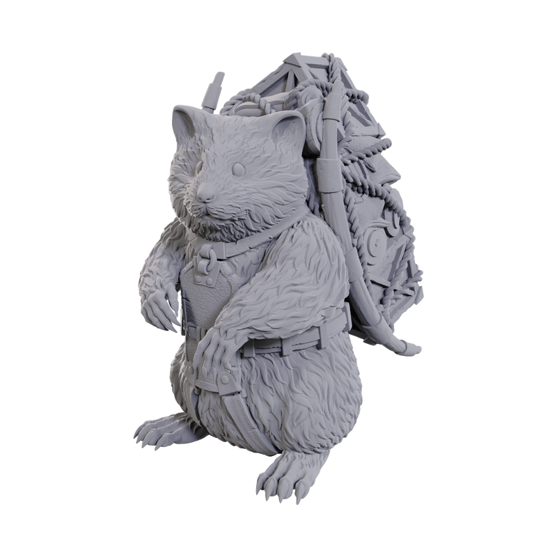 D&D Nolzur's Marvelous Miniatures: W23 Giant Space Hamster Unpainted Miniatures WizKids