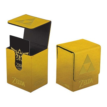 Ultra Pro: Alcove Flip 100+ - "Gold Tri-Force" Legend of Zelda Deck Boxes & Storage Ultra Pro