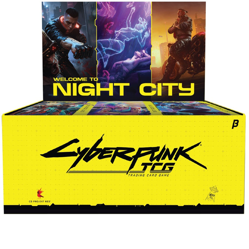 Cyberpunk TCG: Welcome to Night City - Beta Booster Box (Release Date: Q3/Q4) (Limit 1) Cyberpunk TCG Weird Co.