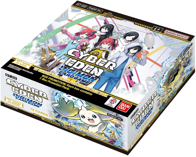 Digimon: Cyber Eden - Booster Box [BT22] Digimon Sealed Bandai