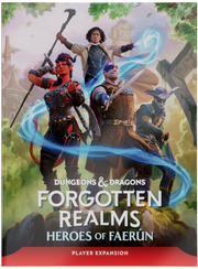 D&D: Forgotten Realms - Heroes of Faerûn Player Expansion Dungeons & Dragons 5E Wizards of the Coast