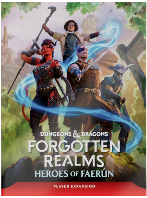 D&D: Forgotten Realms - Heroes of Faerûn Player Expansion Dungeons & Dragons 5E Wizards of the Coast
