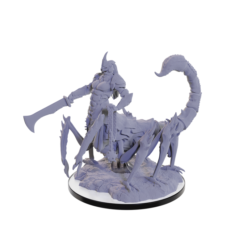 D&D Nolzur's Marvelous Miniatures: W22 Tlincalli Unpainted Miniatures WizKids