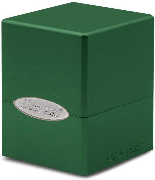 Ultra Pro Satin Cube: Forest Green Deck Boxes & Storage Ultra Pro