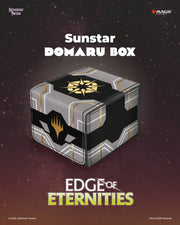 Gatherer's Tavern: DOMARU Deck Box 133+ - "Sunstar" MTG Edge of Eternities Deck Boxes & Storage Gatherer's Tavern