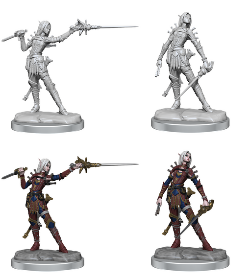 Pathfinder Legendary Cuts Miniatures: W2 Elf Rogue RPG Miniatures WizKids   