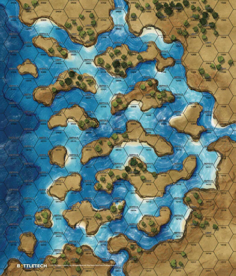 BattleTech: Map Pack - Savannahs BattleTech Catalyst Game Labs