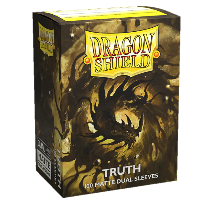 Dragon Shield: Dual Matte Sleeves - Truth 100Ct Card Sleeves Dragon Shield