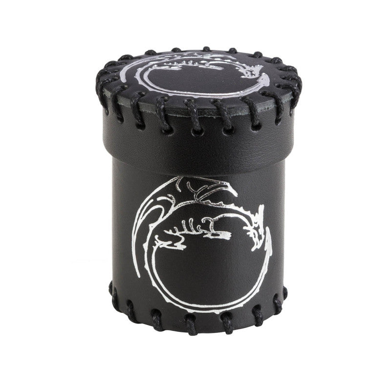 Q Workshop: Dragon Black Leather Dice Cup Dice & Gaming Accessories Q Workshop