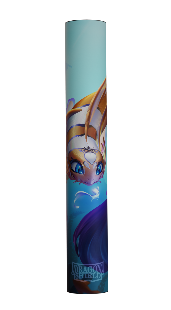 Dragon Shield: Playmat + Tube - "The Cinderfin" Spirit Animal Dragons Playmats Dragon Shield
