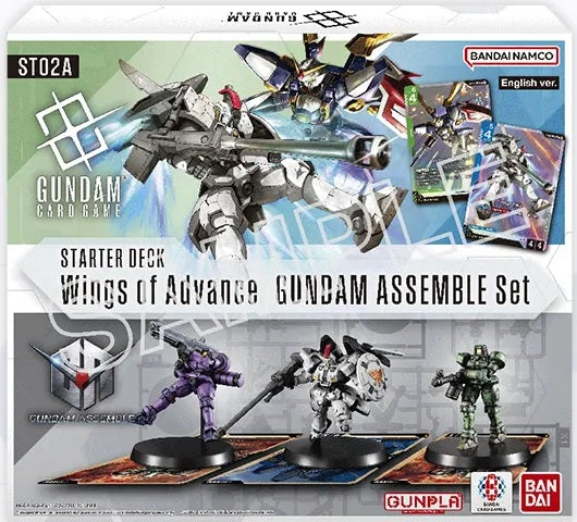 Gundam Card Game: Starter Deck + Gundam Assemble - Wings of Advance [ST02A] (Limit 1 Per Person) Gundam Card Game Sealed Bandai