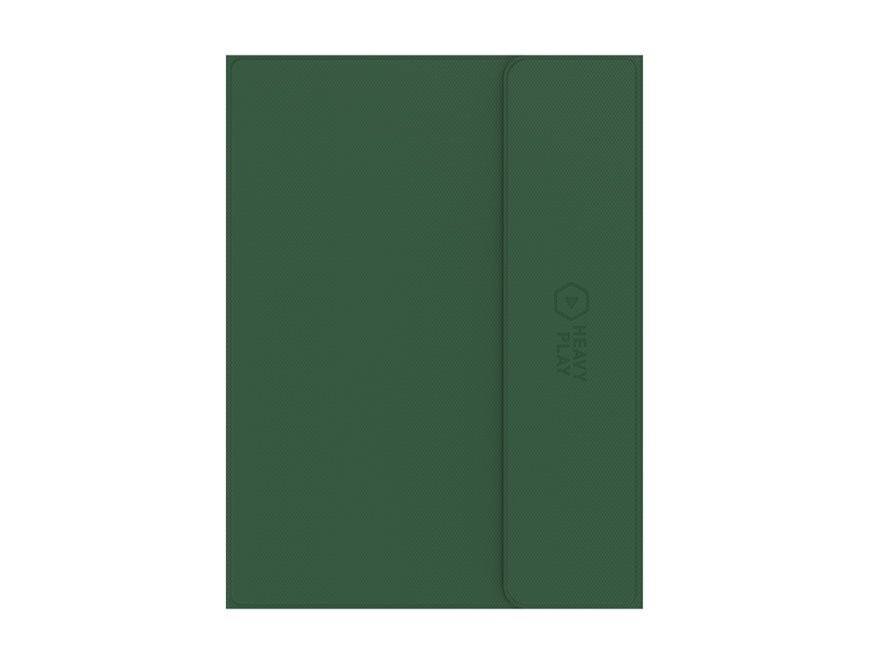 Heavy Play: ETB Playmat - "Ranger / Druid Green" Playmats Heavy Play