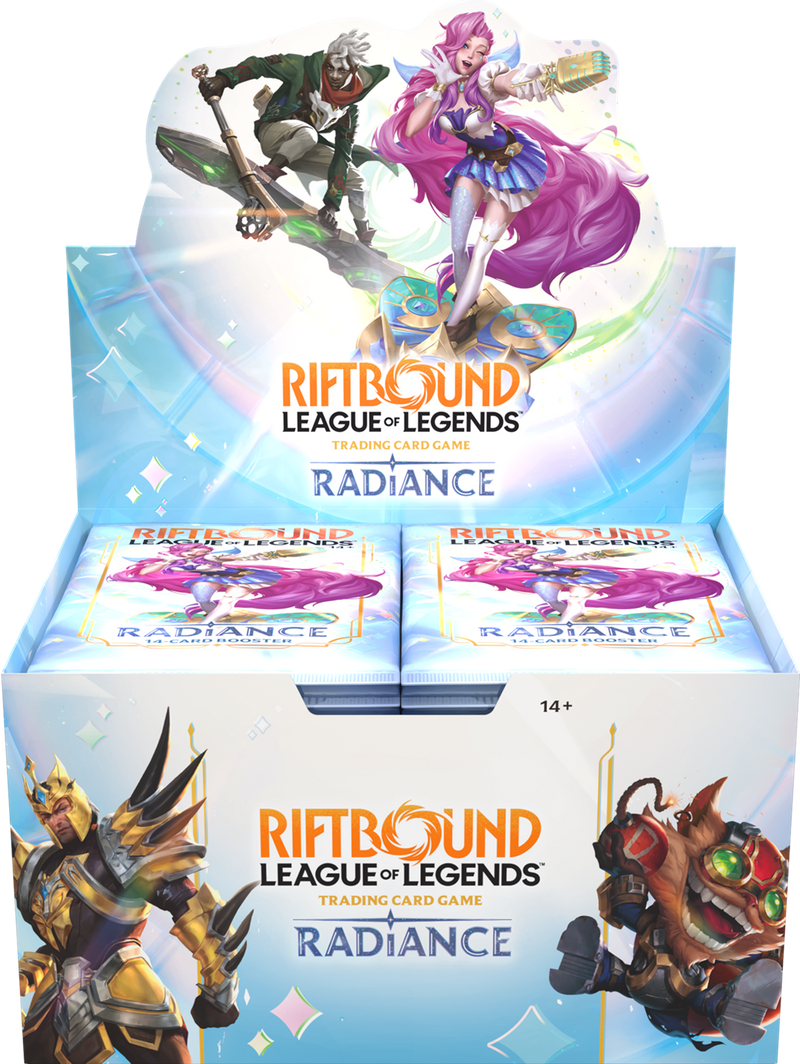 (LIMIT 1 / In-Store Pickup Only) Riftbound - League of Legends TCG: Radiance - Booster Box (Release Date: October 23) Riftbound Sealed UVS Games