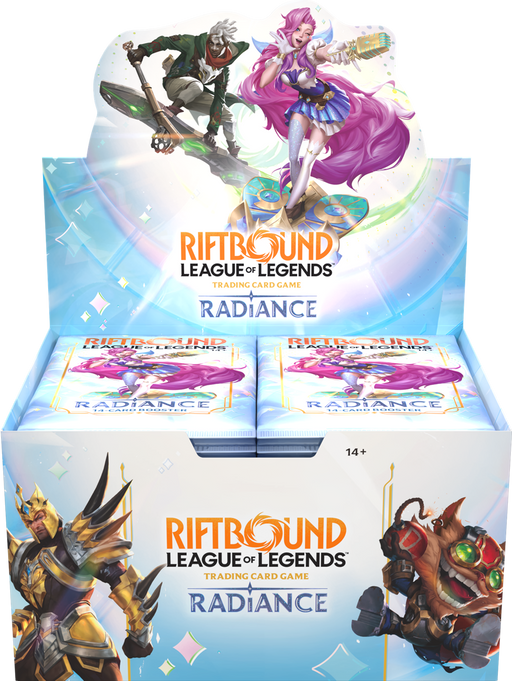 (LIMIT 1 / In-Store Pickup Only) Riftbound - League of Legends TCG: Radiance - Booster Box (Release Date: October 23) Riftbound Sealed UVS Games