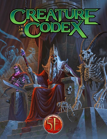 Kobold Press: Creature Codex 5E (Hardcover) Dungeons & Dragons 5E Kobold Press