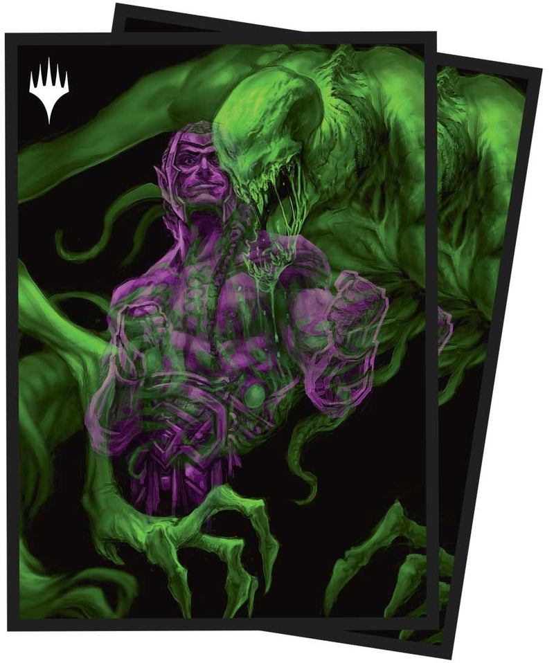 Ultra Pro: Art Sleeves - "Tyvar, the Pummeler" MTG Duskmourn 100Ct Card Sleeves Ultra Pro