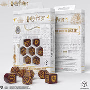 Q-Workshop: Gryffindor Red/Yellow 7-Die Set Dice & Gaming Accessories Q Workshop