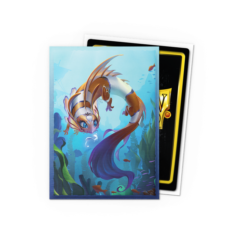 Dragon Shield: Brushed Art Sleeves - "The Cinderfin" Spirit Animal Dragons 100Ct Card Sleeves Dragon Shield