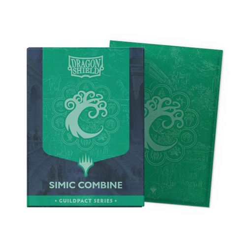 Dragon Shield: Dual Matte Art Sleeves - "Simic Combine" MTG Guildpact Series 100Ct Card Sleeves Dragon Shield