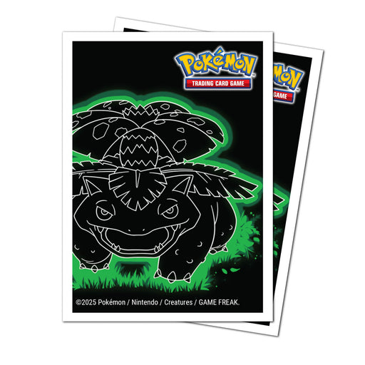 Ultra Pro: Apex Sleeves - "Neon Kanto Venusaur" Pokémon 105Ct Card Sleeves Ultra Pro
