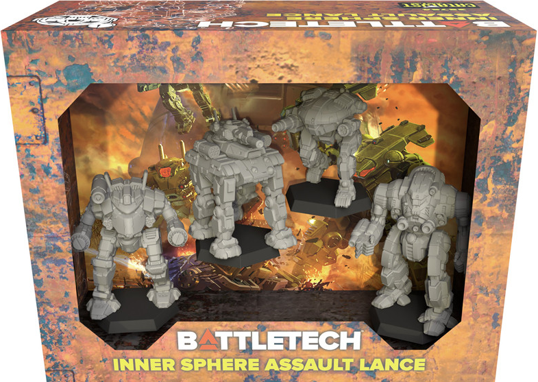 BattleTech: ForcePack - Inner Sphere Assault Lance BattleTech Catalyst Game Labs